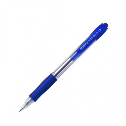 Ручка шариковая "Super Grip" синяя 0.32мм